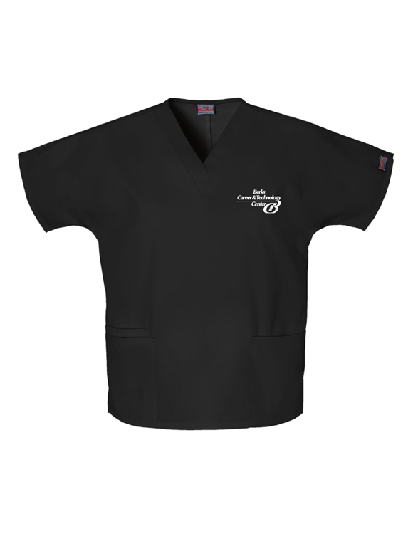 Picture of Ladies V Neck Scrub Top