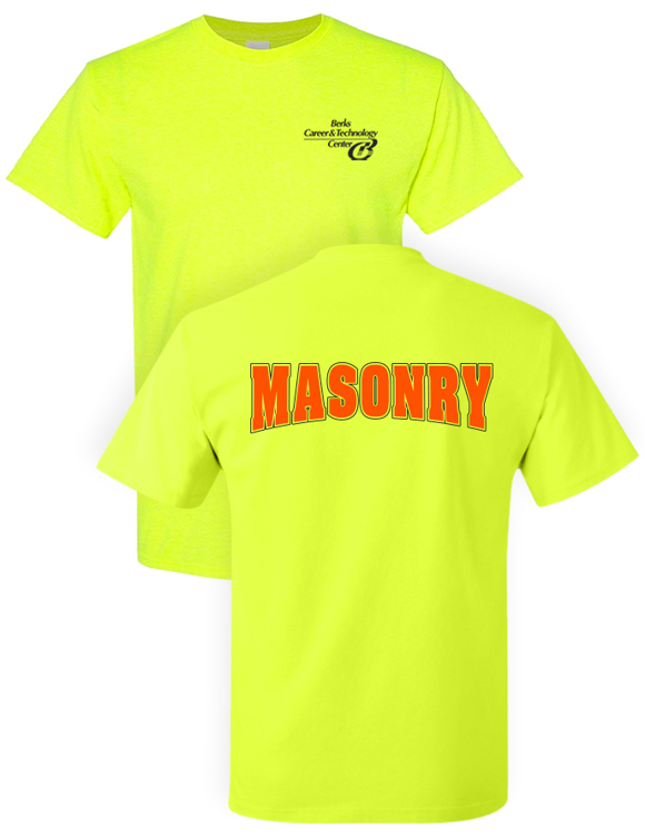 Picture of Safety Green Masonry SS Tee