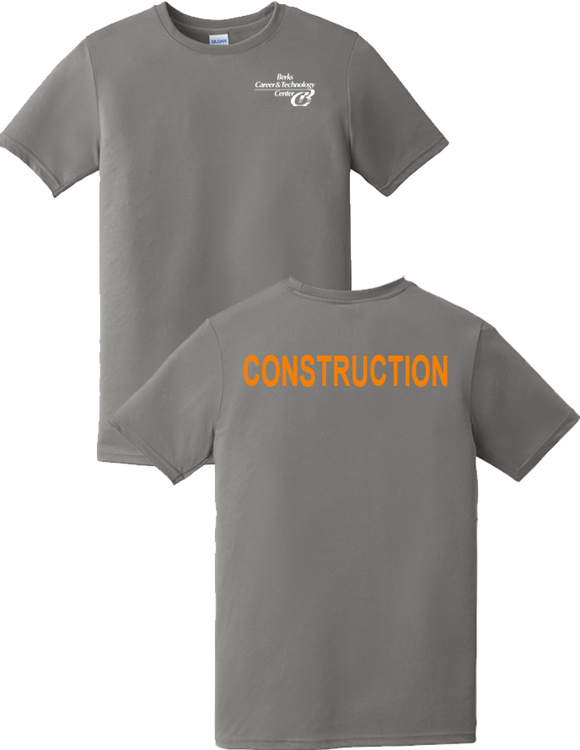 Picture of Charcoal Construction Tee