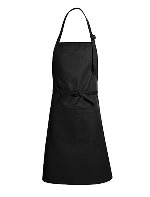 Picture of Black Bib Apron