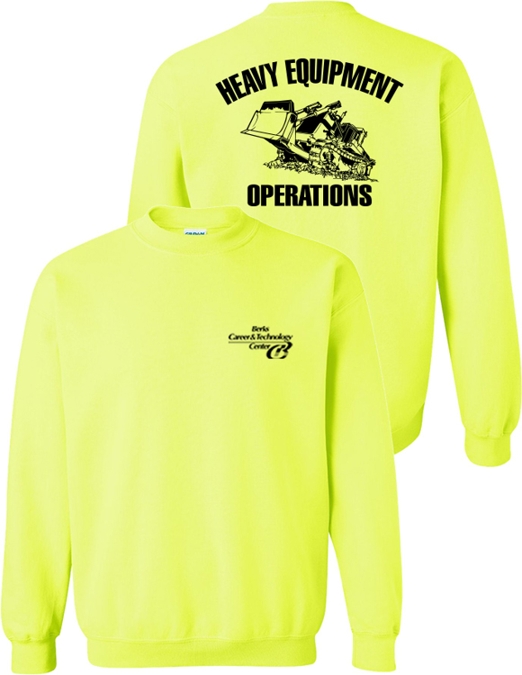 Picture of HEO Safety Green Crewneck Sweatshirt