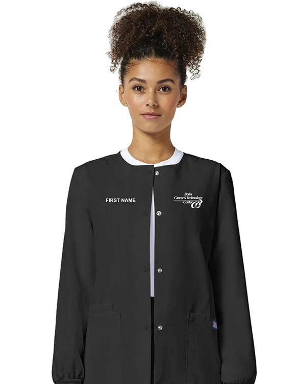 Picture of Snap Front Warm-Up Jacket